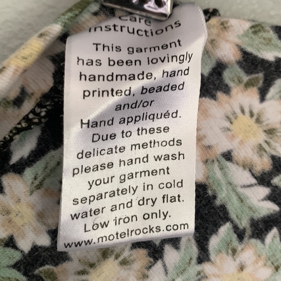 Fun Floral Print Flirty Step-in Bodysuit Ruffle Trim Neck and Structured Cups - Picture 7 of 7